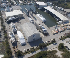 Aerial photo of the Derecktor Florida yard-11/2012